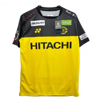 柏レイソル (カシワレイソル) サッカーユニフォーム SIZE O イエロー×グレー 細谷 真大【9】2025年 ユニゲームシャツ ＠ YONEX F25R0101