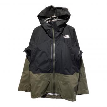 THE NORTH FACE (ザ ノース フェイス) スキーウェア(ジャケット) メンズ SIZE L カーキ×ブラック パウダーガイドライトジャケット NS62305