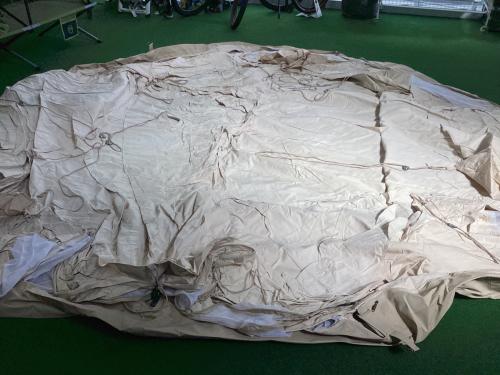 Nordisk (ノルディスク) モノポールテント 通常程度の使用感  ユニフレームバインドベルト付き アスガルド12.6 約400×375×250cm