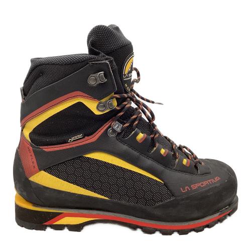 LA SPORTIVA (スポルティバ) トレッキングシューズ メンズ SIZE 25cm(EU40) ブラック×イエロー TRANGO TOWER EXTREME GTX ハイカット(ハードソール) GORE-TEX