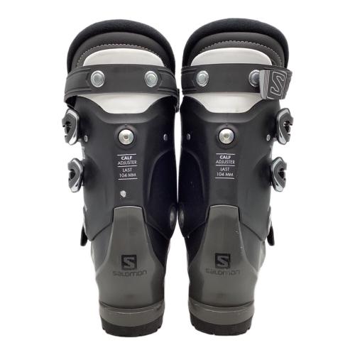 SALOMON (サロモン) スキーブーツ SIZE 25.5cm ブラック×グレー