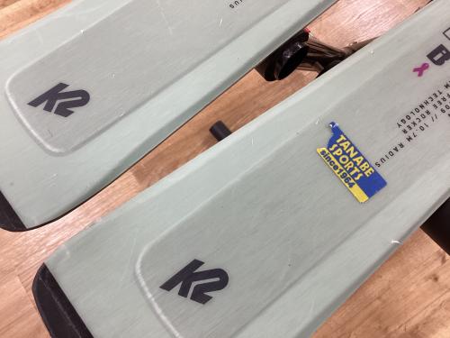 K2 (ケーツー) カービングスキー レディース 149cm 2023/24年モデル GRIP-WALK対応ビンディング  @ DISRUPTION ・MARKER ERP 10.0