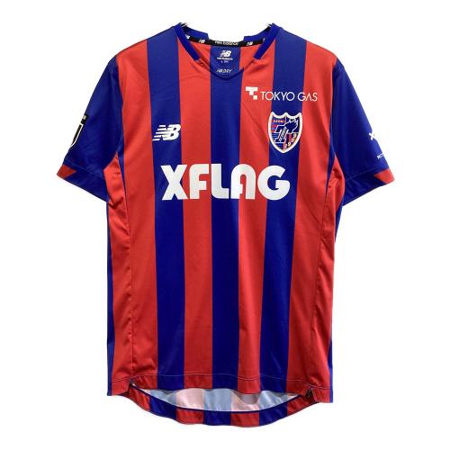 FC東京 (エフシートウキョウ) サッカーユニフォーム SIZE L ブルー×レッド 2021 ホーム レプリカユニフォーム ディエゴ・オリヘヴェイラ【9】 NEW BALANCE JMTF1028
