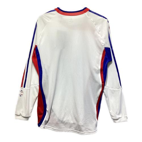 FC東京 (エフシートウキョウ) サッカーユニフォーム SIZE O ホワイト×ブルー×レッド 2005年アウェーユニフォーム adidas 817862