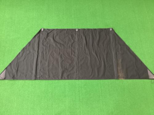 W.DESIGN WORKS 焚火台用品 ブラック 焚き火陣幕