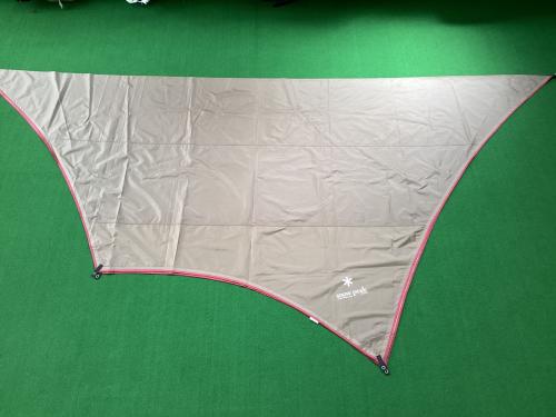 Snow peak (スノーピーク) ヘキサタープ 2017年製 TP-861 HDタープ シールドヘキサM 約475×420cm 3～4人用