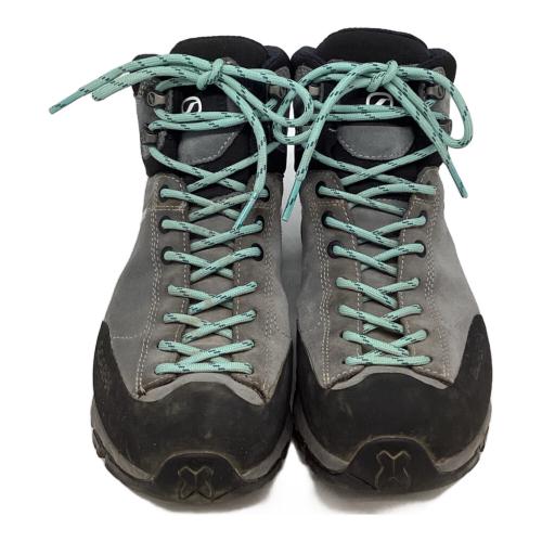 SCARPA (スカルパ) トレッキングシューズ レディース SIZE 24.5cm グレー×スカイブルー ＠ 63323-202-7 MOJITO HIKE GTX ハイカット(ソフトソール) GORE-TEX