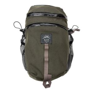 RawLow Mountain works (ロウロウ マウンテンワークス) バックパック 18L モスグリーン ＠ Beetle 背面長40cm以下 ～20L(日帰り)