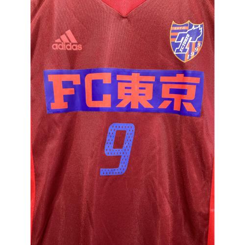 FC東京 (エフシートウキョウ) サッカーユニフォーム SIZE L レッド ルーカス・セベリーノ【9】2004年 スペイン遠征ユニフォーム ※サイン証明無 adidas 477486