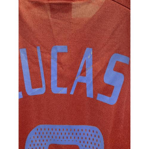 FC東京 (エフシートウキョウ) サッカーユニフォーム SIZE L レッド ルーカス・セベリーノ【9】2004年 スペイン遠征ユニフォーム ※サイン証明無 adidas 477486