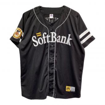 福岡ソフトバンクホークス 応援グッズ XLサイズ ブラック ユニフォーム 周東佑京【23】 レプリカ