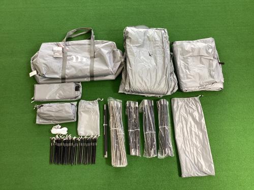 MURACO (ムラコ) ZIZ TENT SHELTER ROCK GREY 約W310×D580×H206cm 4～6人用