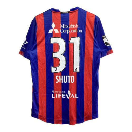FC東京 (エフシートウキョウ) サッカーユニフォーム メンズ SIZE XL ブルー×レッド 安部柊斗【31】2021年レプリカユニフォーム JMTF1028