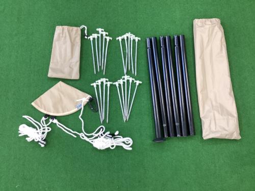 DOD (ディーオーディー) モノポールテント タン T8-200-TN ワンポールテントL 約460×460×300(h)cm 6～7人用