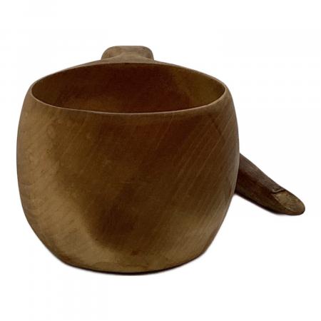 KUKSA(ククサ) アウトドア食器 トナカイの角マドラー付 フィンランド製