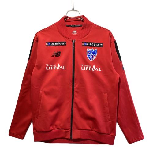 FC東京 (エフシートウキョウ) サポーターグッズ SIZE L レッド 2023年モデル NEW BALANCE ウィンドジャケット AMJ35224