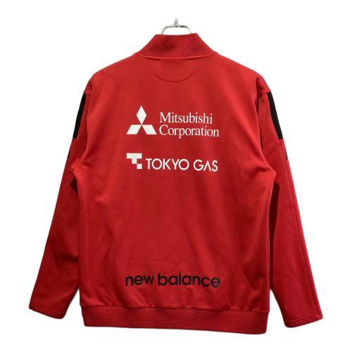 FC東京 (エフシートウキョウ) サポーターグッズ SIZE L レッド 2023年モデル NEW BALANCE ウィンドジャケット AMJ35224
