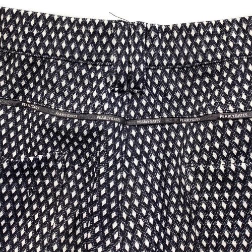 PEARLY GATES (パーリーゲイツ) ゴルフウェア(パンツ) メンズ SIZE L ネイビー×ホワイト 2023年モデル アーガイル 053-3231917