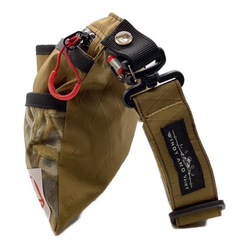 WINDY AND RAINY (ウィンディー アンド レイニー) サコッシュ タン Asimocrafts 3wayEmptyhandbag