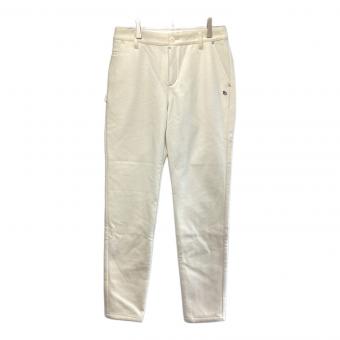 PEARLY GATES (パーリーゲイツ) ゴルフパンツ レディース SIZE L アイボリー 2023年モデル ライトメルトンパンツ 055-3931002