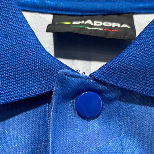 イタリア代表 DIADORA サッカーユニフォーム SIZE L ブルー ロベルト
