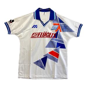 横浜フリューゲルス (ヨコハマフリューゲルス) サッカーユニフォーム メンズ SIZE O(XL相当) ホワイト×ブルー 1993年ホームユニフォーム