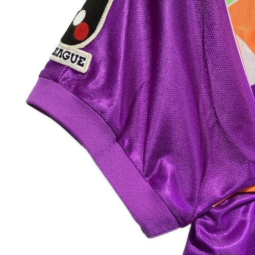 サンフレッチェ広島 (サンフレッチェヒロシマ) サッカーユニフォーム メンズ SIZE L パープル 初期