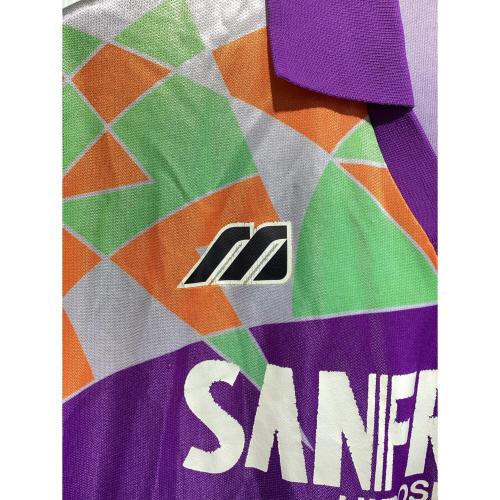 サンフレッチェ広島 (サンフレッチェヒロシマ) サッカーユニフォーム メンズ SIZE L パープル 初期