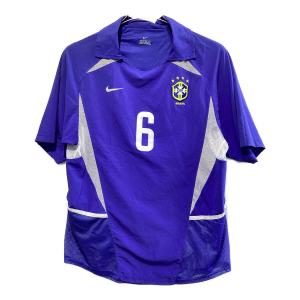 ブラジル代表 サッカーユニフォーム メンズ SIZE S ブルー ロベルトカルロス【6】