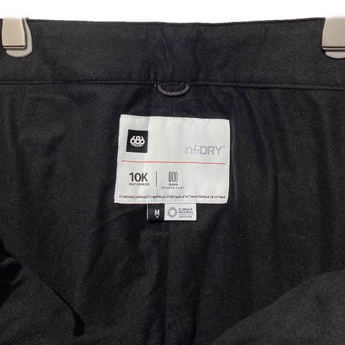 686 (シックスエイトシックス) スノーボードウェア(パンツ) メンズ SIZE M ブラック KCR213/ infiDRY