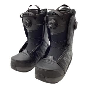 SALOMON (サロモン) スノーボードブーツ メンズ SIZE 25.5cm ブラック 24-25モデル LAUNCH BOA SJ BOA ダブルBOAシステム
