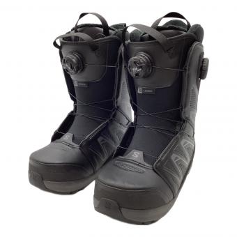 SALOMON (サロモン) スノーボードブーツ メンズ SIZE 25.5cm ブラック 24-25モデル LAUNCH BOA SJ BOA ダブルBOAシステム