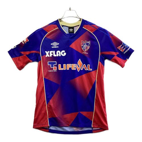 FC東京 (エフシートウキョウ) サッカーユニフォーム SIZE M-L ブルー×レッド 2018年ホームレプリカユニフォーム UMBRO UDS6819H