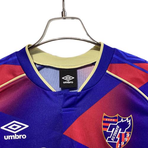 FC東京 (エフシートウキョウ) サッカーユニフォーム SIZE M-L ブルー×レッド 2018年ホームレプリカユニフォーム UMBRO UDS6819H