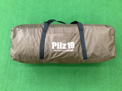 OGAWA (オガワ) モノポールテント ヨゴレ有 ハーフインナー内部ヨゴレ・グランドシート430サイズ穴有 ピルツ19 約460×460×330cm 7～8人用