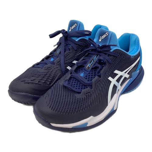 asics (アシックス) ローカットスニーカー メンズ SIZE 26.5cm ネイビー テニスシューズ/ノバク・ジョコビッチモデル＠ COURT FF 3 NOVAK