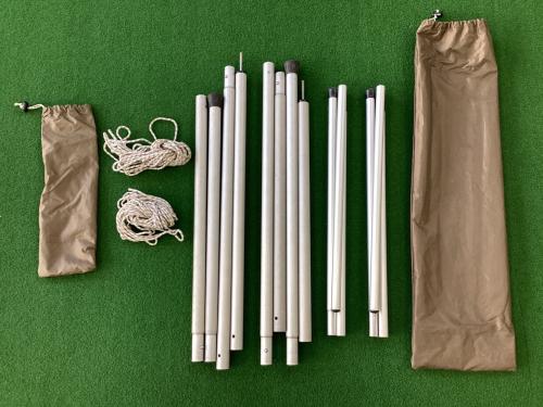 Snow peak (スノーピーク) ヘキサタープ 2017年製 TP-861 HDタープ“シールド”・ヘキサ（M) 約475×420cm 3～4人用