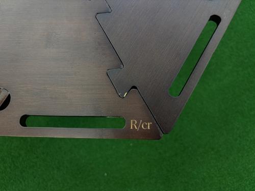 R/cr アウトドアテーブル ブラウン ヘキサゴンテーブル