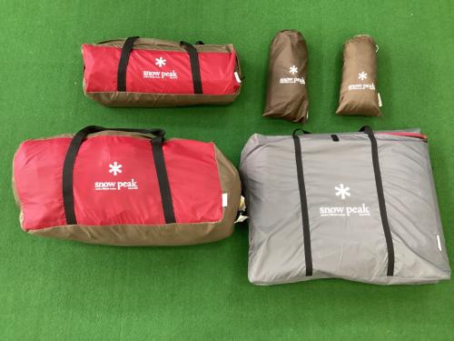 Snow peak (スノーピーク) ツールームテント 2018年製 TP-671R ランドロック 約625×405×205cm 3～5人用