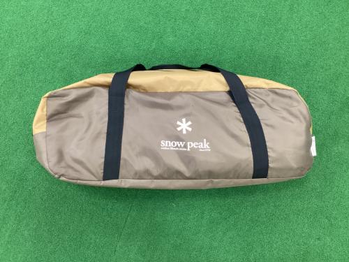 Snow peak (スノーピーク) ツールームテント テント(ヴォールト)+タープ(アメニティタープヘキサL)セット 2018年製 SET-250H エントリーパックTT 約570×500×280cm 2～4人用
