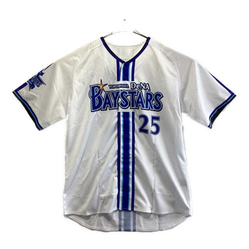 横浜DeNAベイスターズ (ヨコハマディーエヌエーベイスターズ) 応援グッズ ホワイト 2024 ユニフォーム 筒香 嘉智【25】 レプリカ