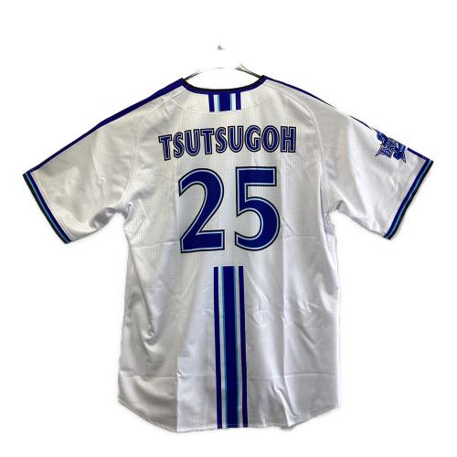 横浜DeNAベイスターズ (ヨコハマディーエヌエーベイスターズ) 応援グッズ ホワイト 2024 ユニフォーム 筒香 嘉智【25】 レプリカ