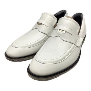 ECCO (エコー) ゴルフシューズ メンズ SIZE 27.5cm ホワイト ECCO golf classic hybrid メンズ レザーゴルフシューズ ＠ 11023401007