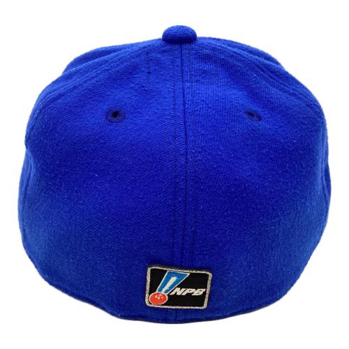 横浜DeNAベイスターズ (ヨコハマディーエヌエーベイスターズ) 応援グッズ ブルー 実使用 当時物 RAWLINGS 帽子 プロ仕様モデル