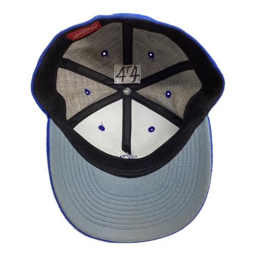 横浜DeNAベイスターズ (ヨコハマディーエヌエーベイスターズ) 応援グッズ ブルー 実使用 当時物 RAWLINGS 帽子 プロ仕様モデル