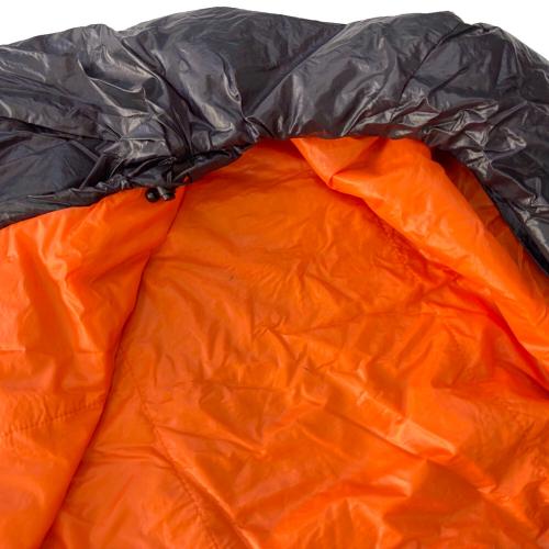 OMM (オリジナルマウンテンマラソン) マミー型シュラフ(化繊) ネイビー×オレンジ MOUNTAIN RAID1.6 【春～秋用】 約195×65cm