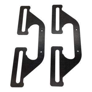 Lockfield Equipment (ロックフィールドイクイップメント) ファニチャーアクセサリー ブラック シェルフコンテナ25用カーボンハンドルプレート