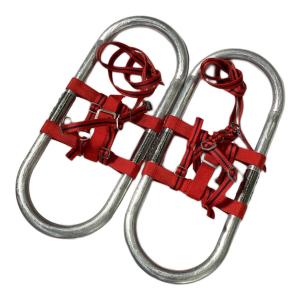 EXPERT OF JAPAN (エキスパートオブジャパン) スノーシュー SIZE M シルバー×レッド アルミワカン