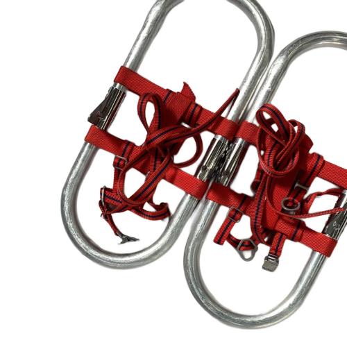 EXPERT OF JAPAN (エキスパートオブジャパン) スノーシュー SIZE M シルバー×レッド アルミワカン