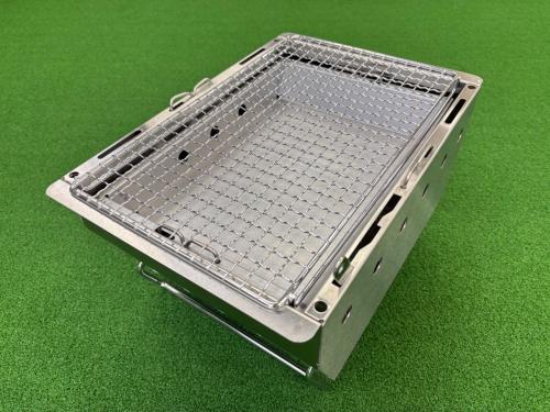 Snow peak (スノーピーク) バーベキューコンロ 保管によるヨゴレのみ CK-130 IGTシステムBBQ BOX 焼武者 未使用品